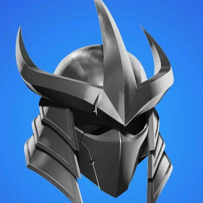 Mô hình 3D mặt nạ Super Shredder từ Ninja Turtles siêu ngầu