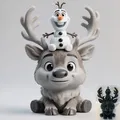Mô hình Chibi Olaf & Sven - Thumbnail 1