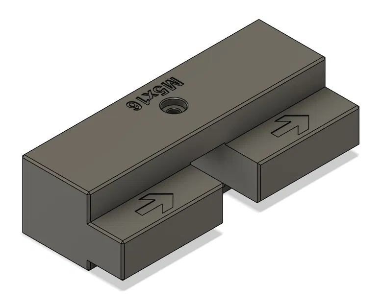 Khuôn hỗ trợ cắt thanh nhôm định hình 20x20mm - Image 1