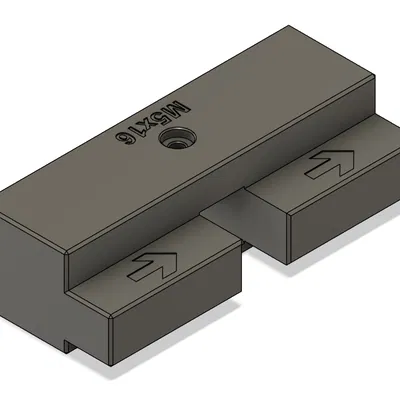 Khuôn hỗ trợ cắt thanh nhôm định hình 20x20mm