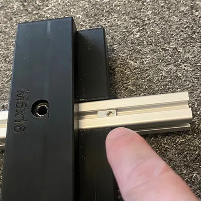 Khuôn hỗ trợ cắt thanh nhôm định hình 20x20mm