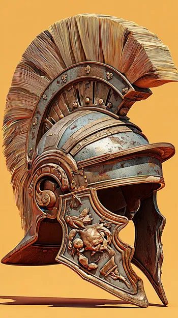 Mô Hình Mũ Chiến Binh Sparta Tinh Xảo Cho Người Đam Mê In 3D - Image 1