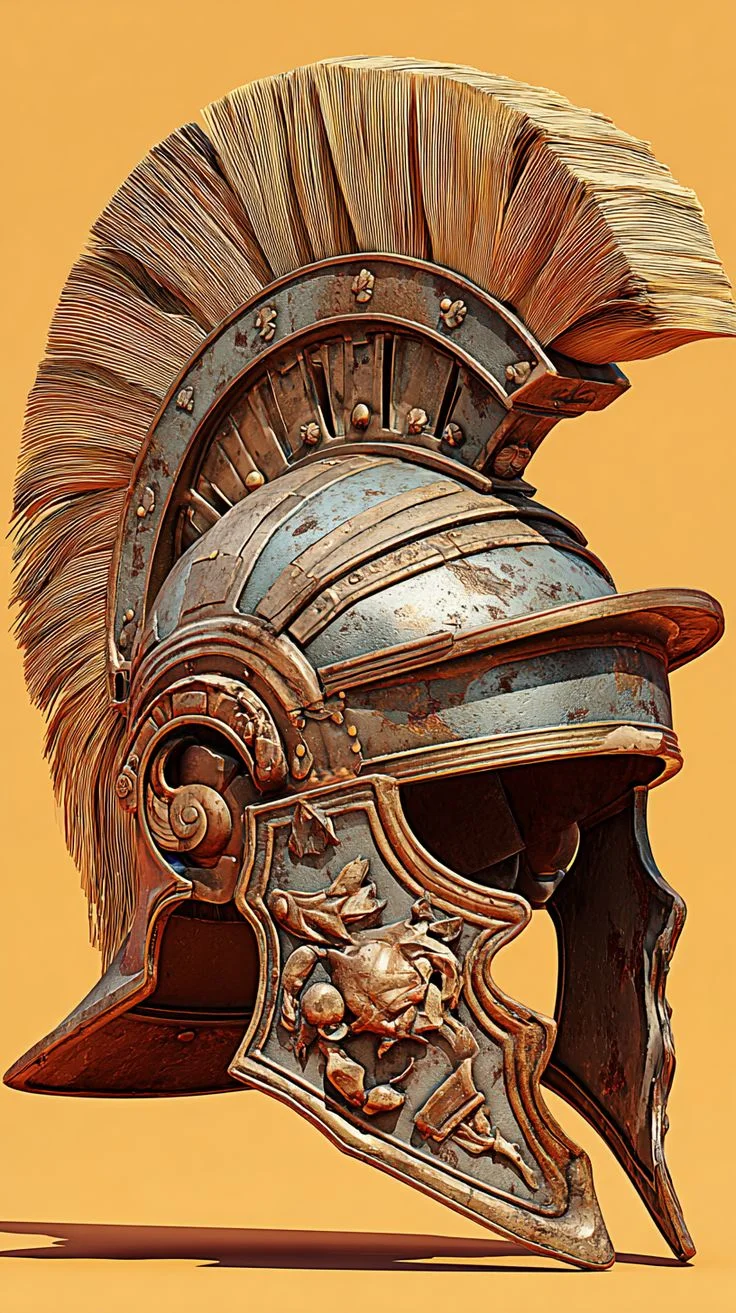 Mô Hình Mũ Chiến Binh Sparta Tinh Xảo Cho Người Đam Mê In 3D 1