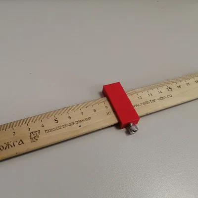 Cữ chặn thước (Ruler stop) 3D tiện lợi cho đo đạc chính xác