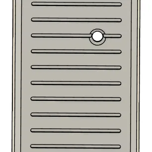 Nắp đậy cho đầu đọc thẻ HID FOB