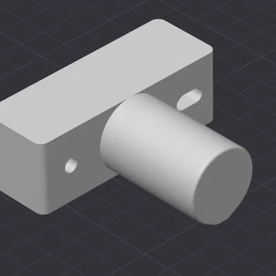 Giá treo chuyển đổi quạt đứng thành quạt treo tường (dùng kèm thanh đỡ L kim loại)