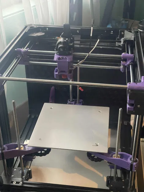 Bộ Thanh Giằng Trước (Front Rod Brace) Cho Máy In 3D E3NG - Image 1