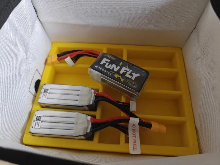 Bộ sắp xếp pin Lipo 4S cho túi chống cháy - Image 1