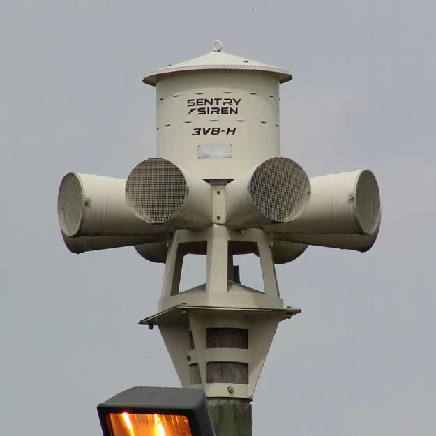 Mô hình còi báo động Sentry 3V8-H - Image 1