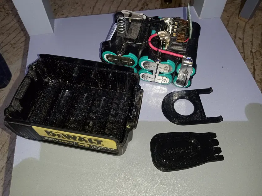 Bộ dụng cụ nạy khối pin Dewalt 20v - Image 4