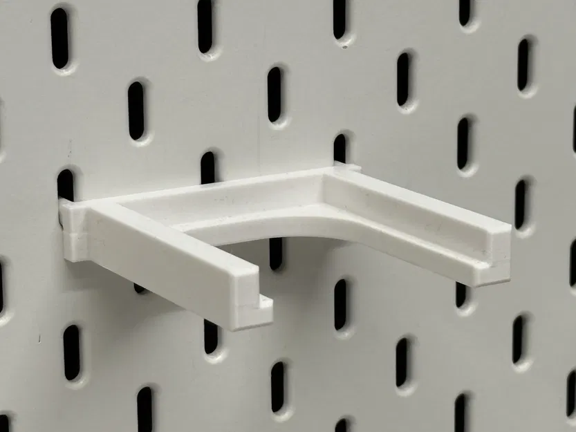 Giá treo pin Makita 18V cho bảng IKEA Skådis - Kiểu ngàm ngang tiết kiệm không gian - Image 2