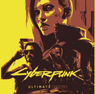 Tấm poster nghệ thuật Cyberpunk 3D ấn tượng trang trí tường