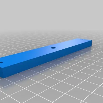 Giá đỡ spool đơn giản gồm 2 mảnh, dùng 1 vòng bi hoặc ốc vít