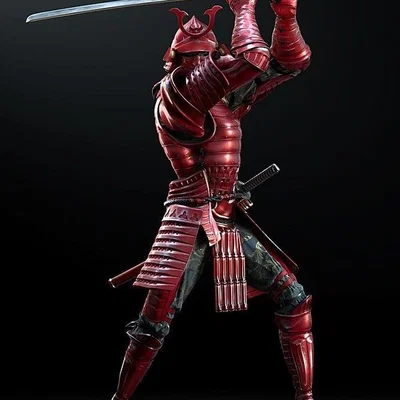 Mô hình Crimson Samurai - Tượng chiến binh Nhật Bản 3D tinh xảo