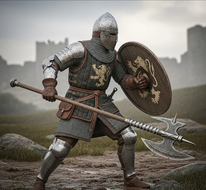 Mô hình hiệp sĩ Dragonshield Knight in 3D chi tiết cực đẹp - Image 2