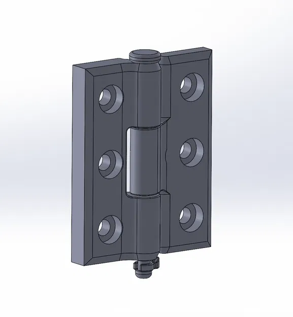 Bản lề 3D in ấn 31x40mm có chốt khóa thông minh - Image 1