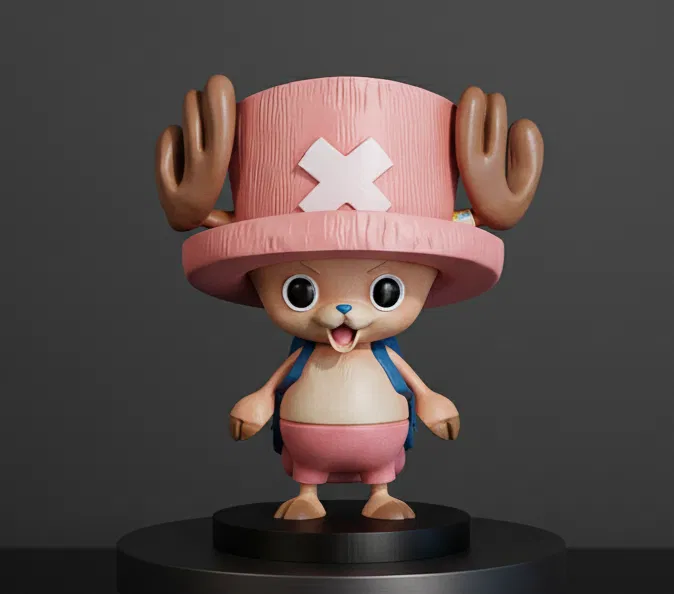 Mô hình 3D Tony Tony Chopper từ One Piece - File STL chi tiết - Image 1