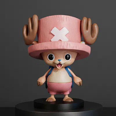 Mô hình 3D Tony Tony Chopper từ One Piece - File STL chi tiết