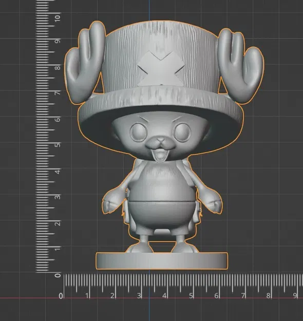 Mô hình 3D Tony Tony Chopper từ One Piece - File STL chi tiết - Image 5