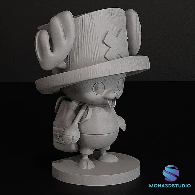Mô hình 3D Tony Tony Chopper từ One Piece - File STL chi tiết - Image 7