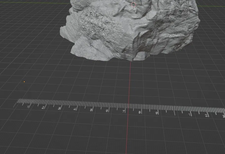 Mô hình tảng đá trang trí 10cm cho sa bàn (Rock for Miniatures) - Image 4