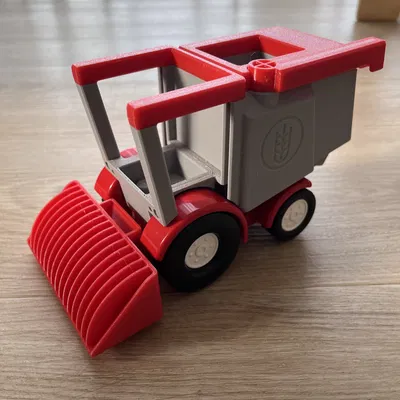 Bộ phụ kiện lắp ráp máy gặt đập liên hợp (Combine harvester) cho xe LEGO DUPLO