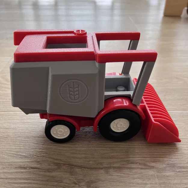 Bộ phụ kiện lắp ráp máy gặt đập liên hợp (Combine harvester) cho xe LEGO DUPLO - Image 3