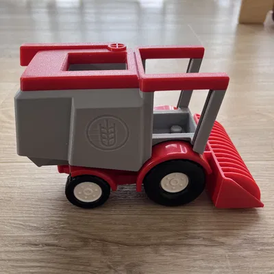 Bộ phụ kiện lắp ráp máy gặt đập liên hợp (Combine harvester) cho xe LEGO DUPLO