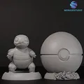 Mô hình 3D Squirtle & Pokeball Display Stand (STL) - Bộ chi tiết đa mảnh - Thumbnail 8