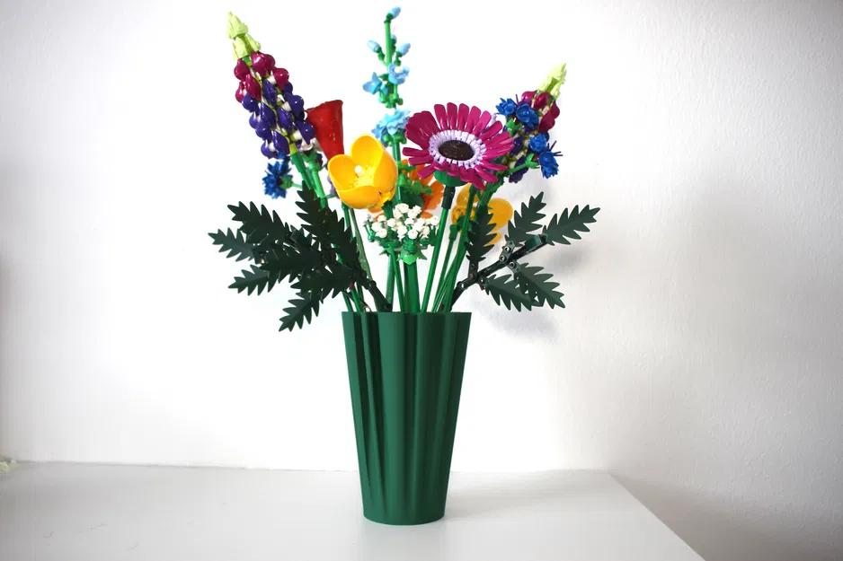 Bình Hoa Xoắn Ốc Gợn Sóng Thanh Lịch - Image 4