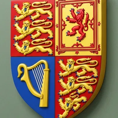 Quốc huy Vương quốc Anh - Biểu tượng Hoàng gia Anh Quốc