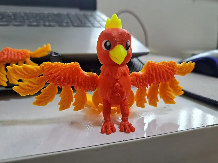 Mô hình Phượng Hoàng khớp nối - Fully Flexi - Image 1