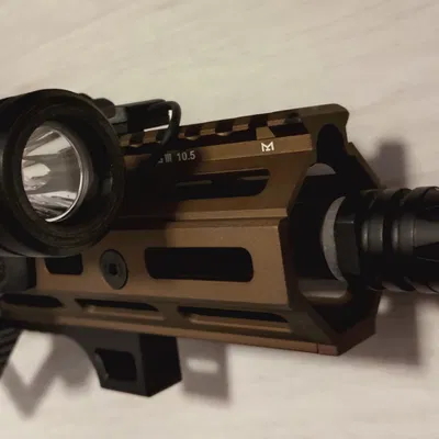 Nắp bảo vệ đèn pin 29mm cho Airsoft: Thiết kế bền bỉ, dễ in 3D