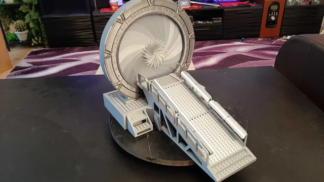 Mô hình Stargate với Iris đóng mở được - Image 2