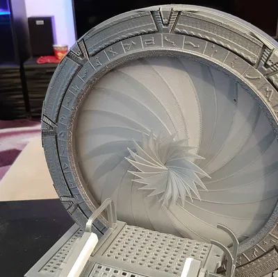 Mô hình Stargate với Iris đóng mở được