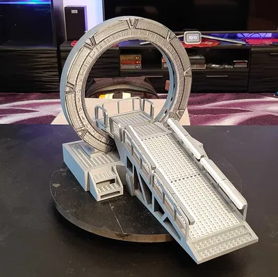 Mô hình Stargate với Iris đóng mở được