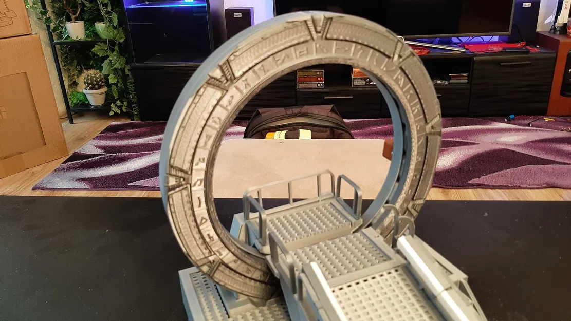 Mô hình Stargate với Iris đóng mở được - Image 6