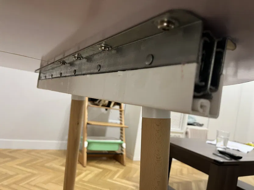 Ốp Bảo Vệ Cạnh Thanh Ray Bàn Mở Rộng (An Toàn Cho Trẻ Em) - Image 1