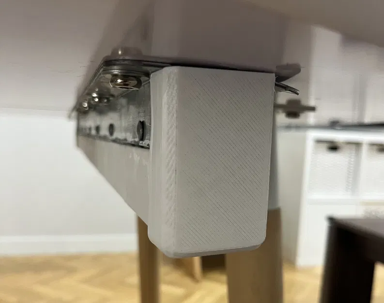 Nắp bịt đầu ray trượt bàn (Bọc nhựa TPU bảo vệ an toàn cho trẻ em) - Image 1