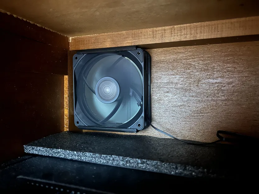 Ngàm gắn quạt 120mm dạng trượt cho tủ thiết bị - Image 1