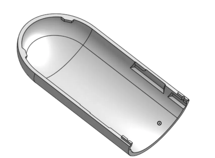 Nắp pin thay thế cho điều khiển Google TV (In 3D dễ dàng) - Image 1