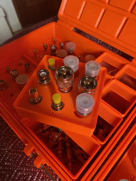 Bộ khay Gridfinity đựng đầu chuyển đổi RF - Image 1