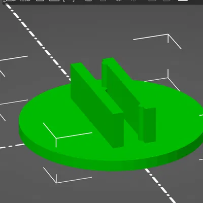 Đế giữ quân cờ ngựa 3D cho trò chơi Dostihy a sázky