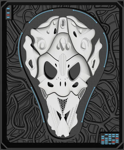 Tác phẩm điêu khắc treo tường 3D Chambre 009 - Image 4