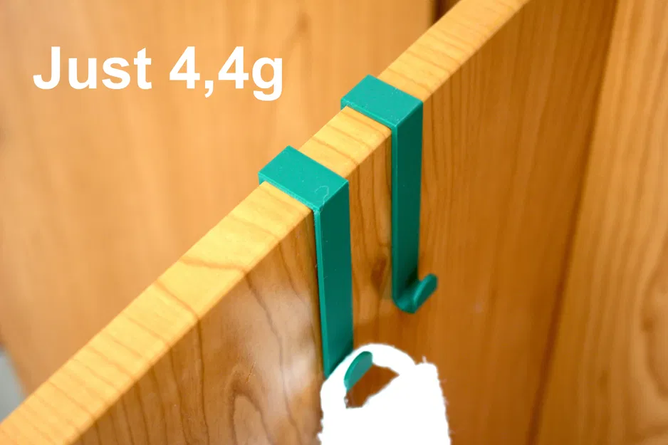 Móc Treo Khăn Gắn Cửa Tối Giản - Image 1