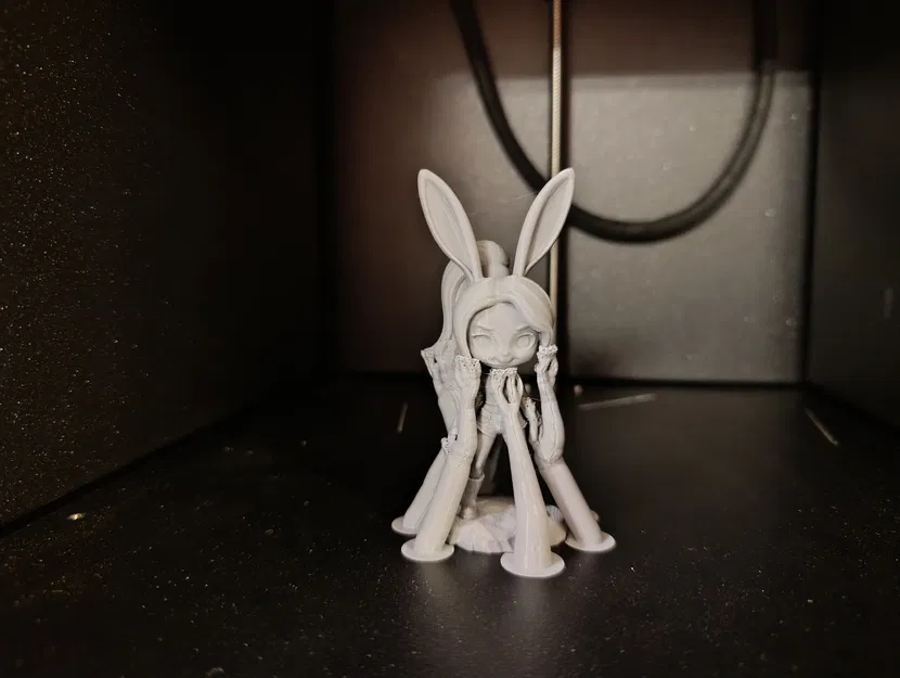 Easter Bunny Chibi Girl - Mô hình RPG Mini siêu dễ thương - Image 4
