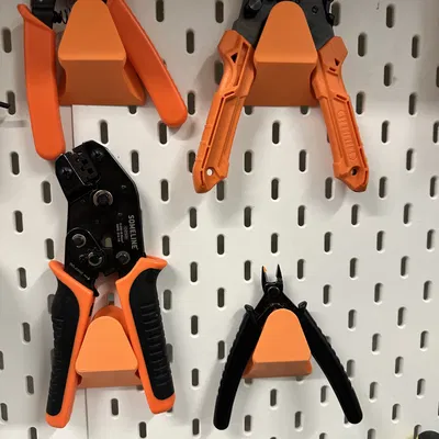 Giá treo kìm đa năng cho bảng IKEA Skadis - Tối ưu góc làm việc