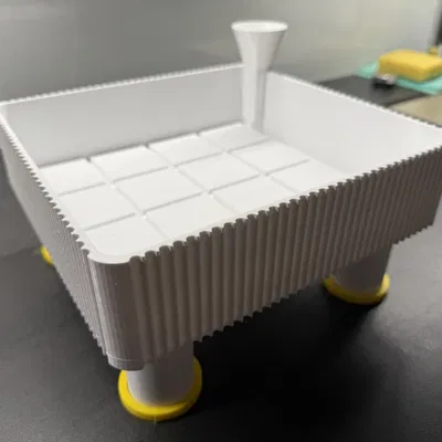 Khay ươm cây giống trong các khối giá thể nén