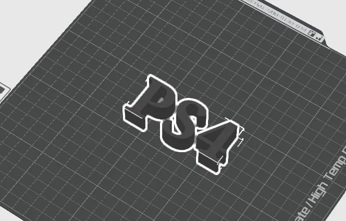 Giá treo tay cầm PS4 3D - Phụ kiện trang trí góc game gọn gàng - Image 1