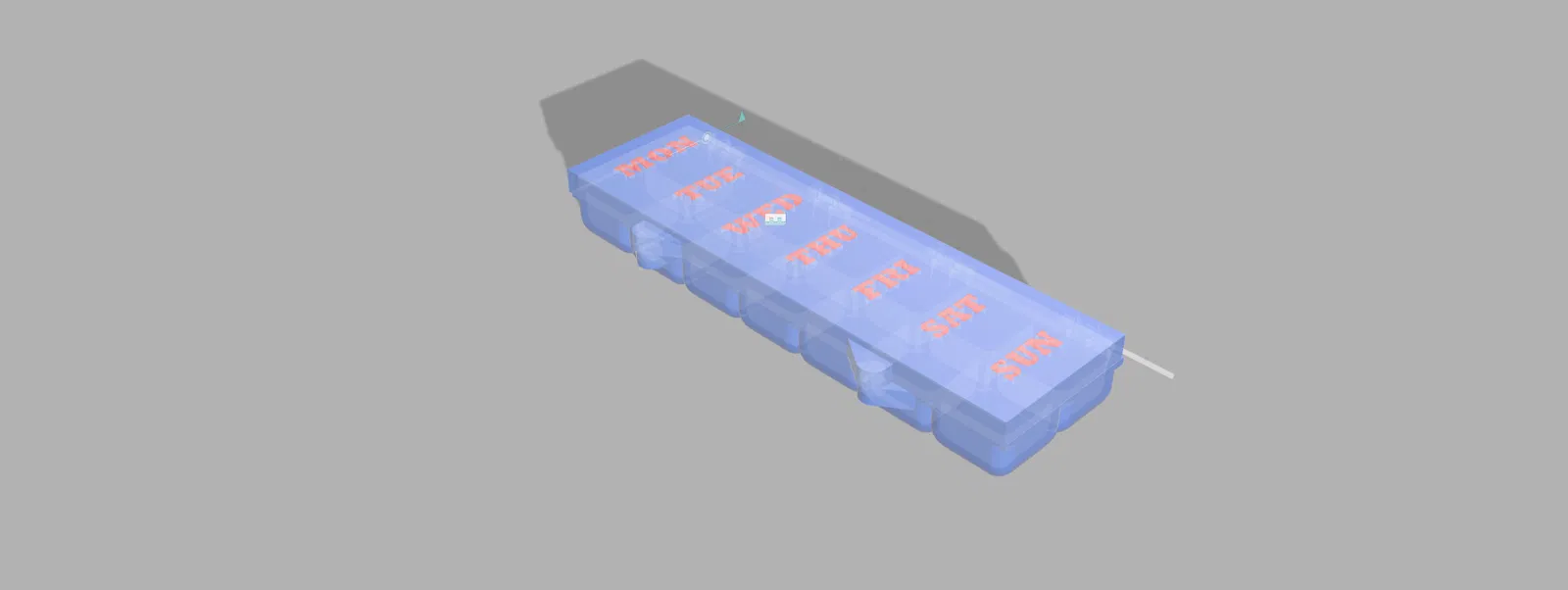 Hộp chia thuốc (Pill organizer) có khóa từ tính - Image 2